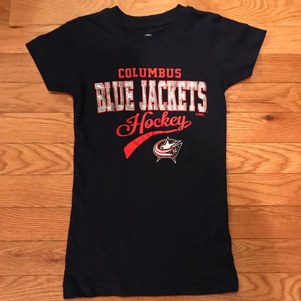 Girls Size S (7/8) NHL Columbus Blue Jackets Tee